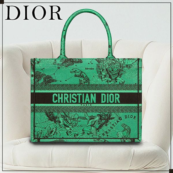 【ディオール】新作!ブックトート 偽物 ミディアムバッグ ★ M1296ZRHZ_M924